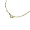 ティファニー TIFFANY ネックレス バイザヤード ダイヤ 0.08ct イエローゴールド 10769248