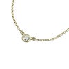ティファニー TIFFANY ネックレス バイザヤード ダイヤ 0.12ct イエローゴールド 24834239