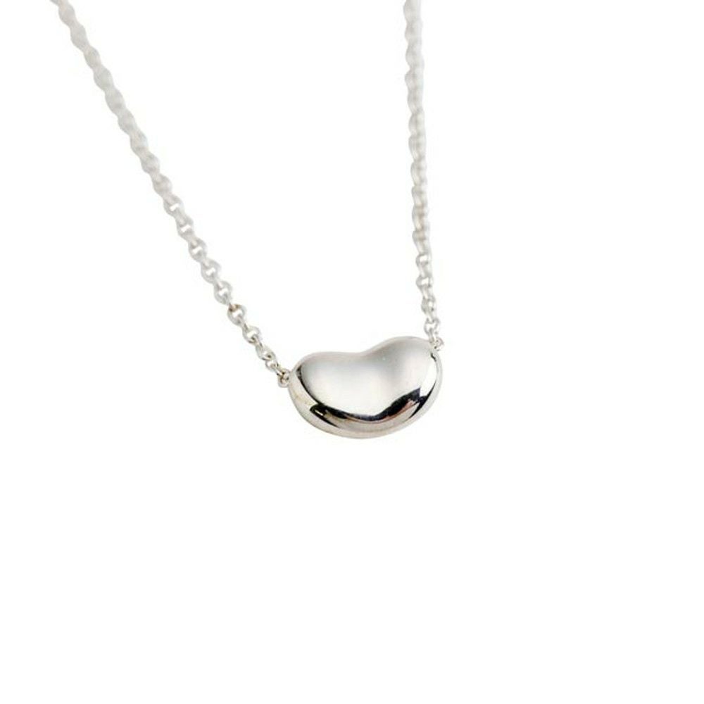 ティファニー ネックレス TIFFANY ビーン ペンダント シルバー 25185129