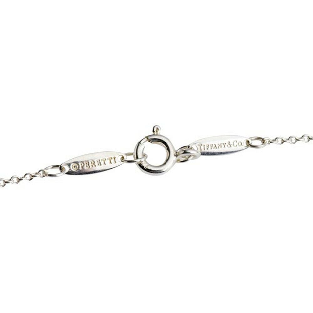 ティファニー ネックレス TIFFANY ビーン ペンダント シルバー 25185129