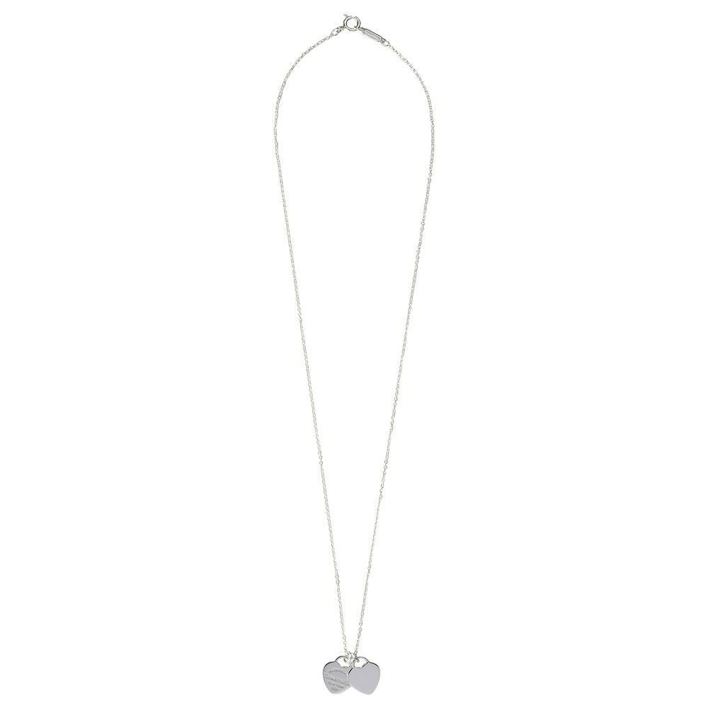 ティファニー TIFFANY ネックレス リターントゥティファニー ダブルハートタグ ミニ シルバー 22309307