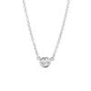 ティファニー ネックレス TIFFANY バイザヤード ダイヤ 0.12ct プラチナ 24834255