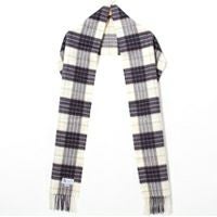 ジョンストンズ JOHNSTONS マフラー タータンチェック カシミア 180×25cm WA000016