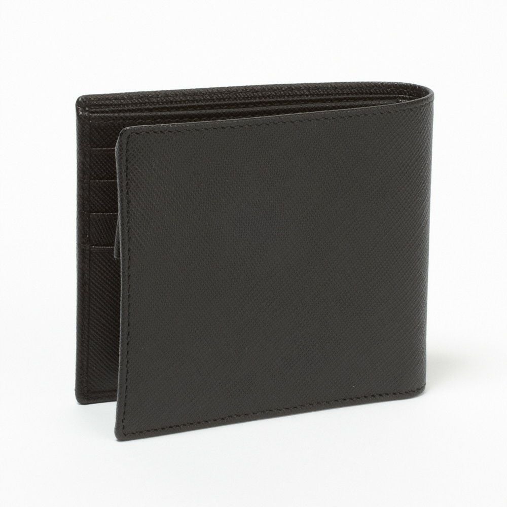 プラダ 折財布 PRADA：プラダ 2MO738 QME NERO 【SAFFIANO METAL】