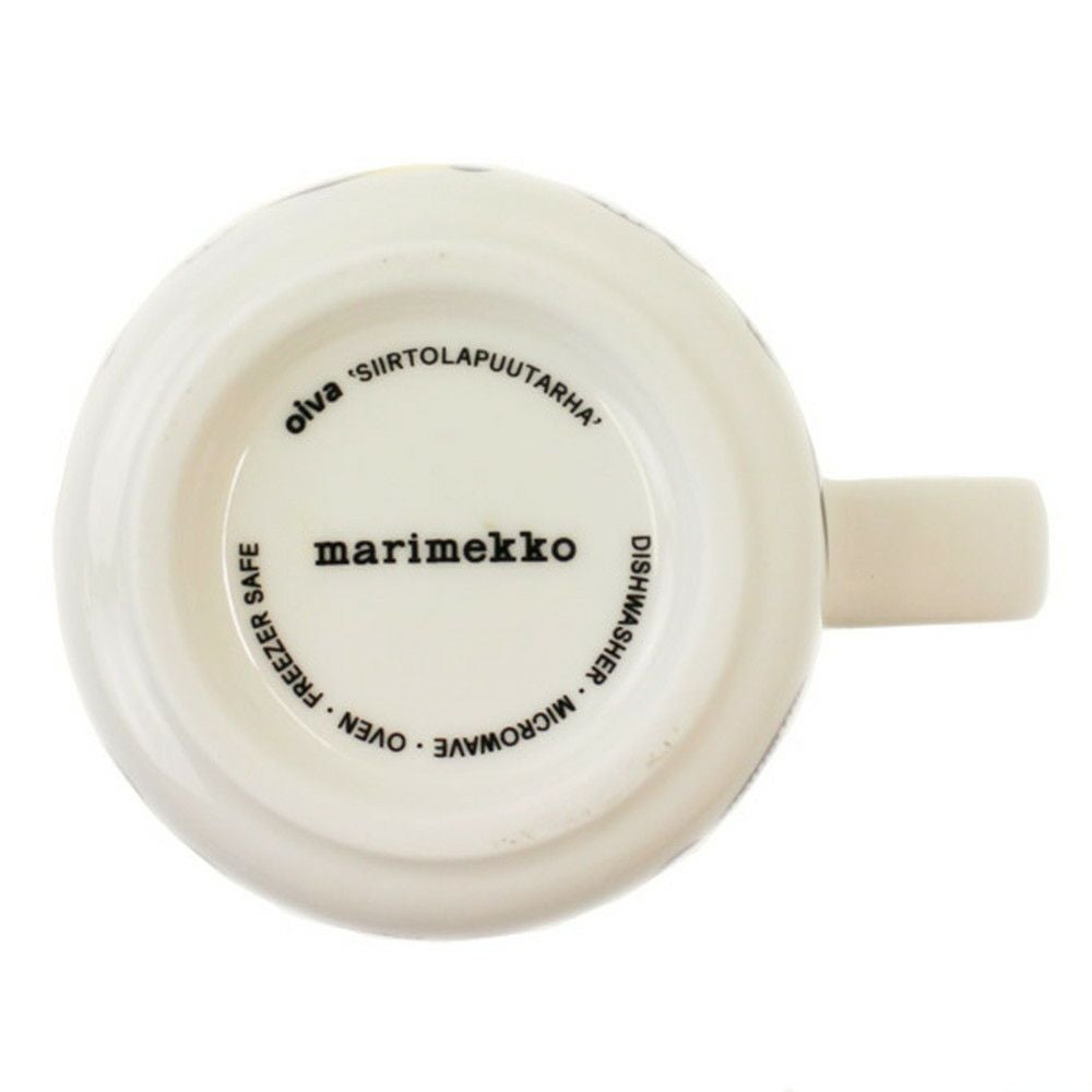 マリメッコ マグカップ コーヒーカップ MARIMEKKO 63293-192 SIIRTOLAPUUTARHA シイルトラプータルハ イエロー