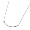 ティファニー ネックレス TIFFANY 【tiffany-Tスマイル】 ペンダント 18KWG 0.1CT ホワイトゴールド Tコレクション 63058807(34684448)