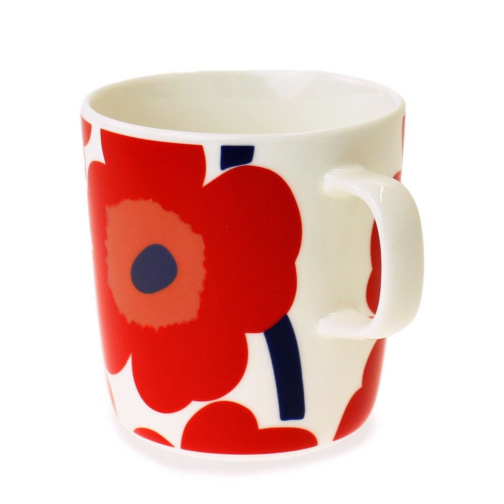 マリメッコ マグカップ MARIMEKKO 67719 001 レッド UNIKKO ウニッコ 400ml