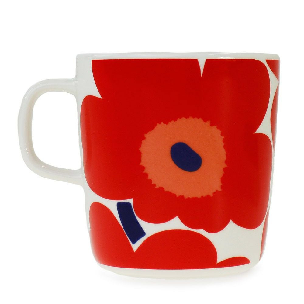 マリメッコ マグカップ MARIMEKKO 67719 001 レッド UNIKKO ウニッコ 400ml