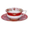 ウェッジウッド WEDGWOOD 洋食器 ティーカップ＆ソーサー ハーレクインコレクション ワンダーラスト 200cc クリムゾンオリエント【お取り寄せ】