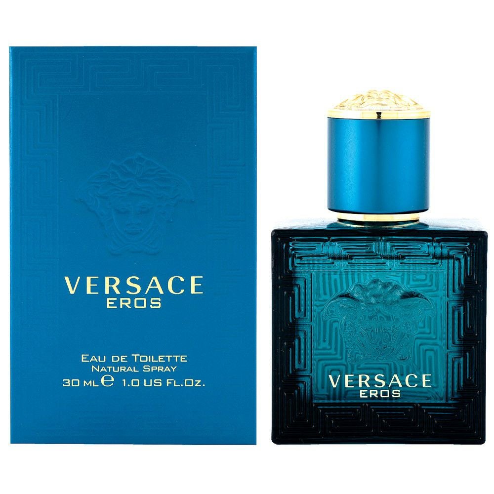 Versace 香水セット (青) ヴェルサーチ VERSACE 香水 フレグランス エロス オードトワレ 30ml