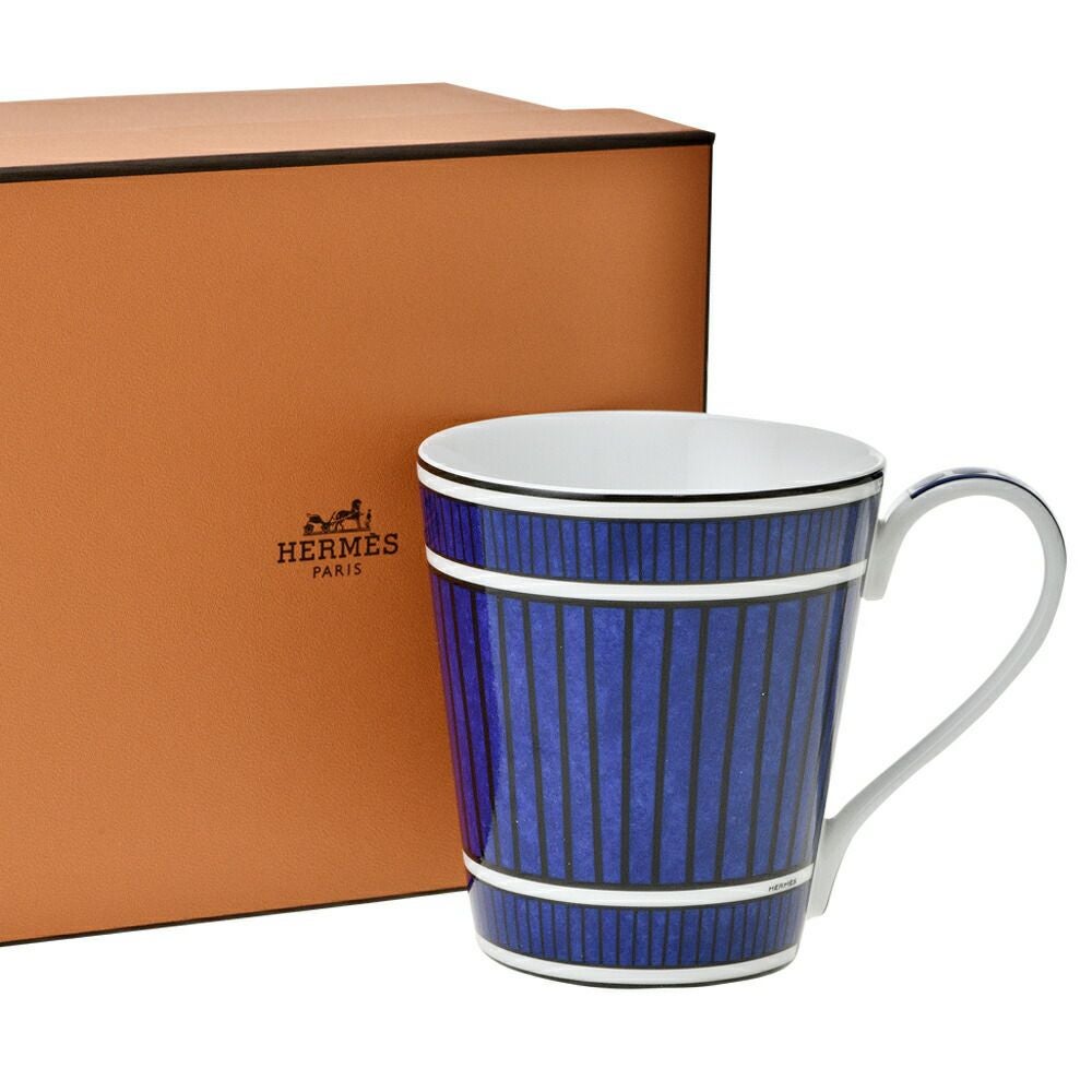 エルメス HERMES マグカップ BLEUS d’AILLEURS　ブルー・ダイユール NO2 238 240ml【お取り寄せ】