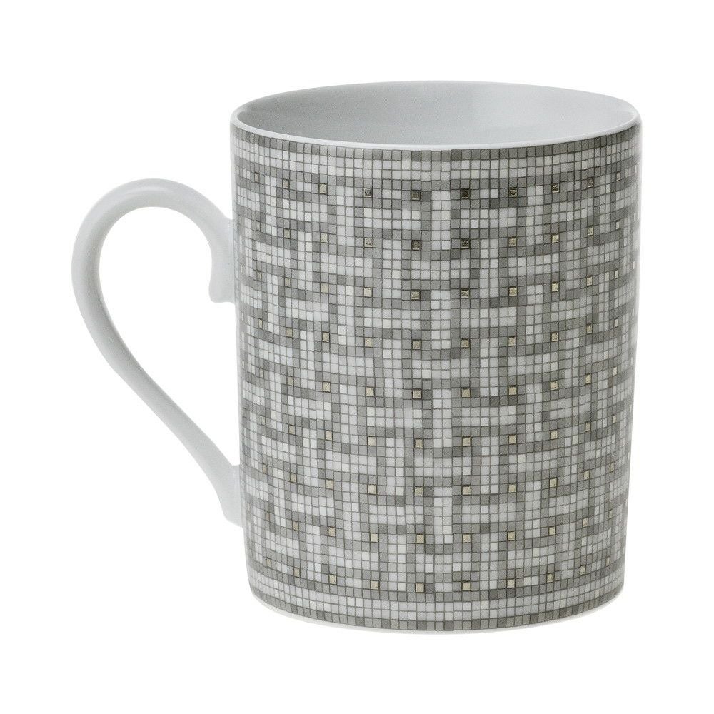 エルメス HERMES マグカップ MOSAIQUE AU 24　モザイク・ヴァンキャトル 35031 プラチナ 300ml【お取り寄せ】