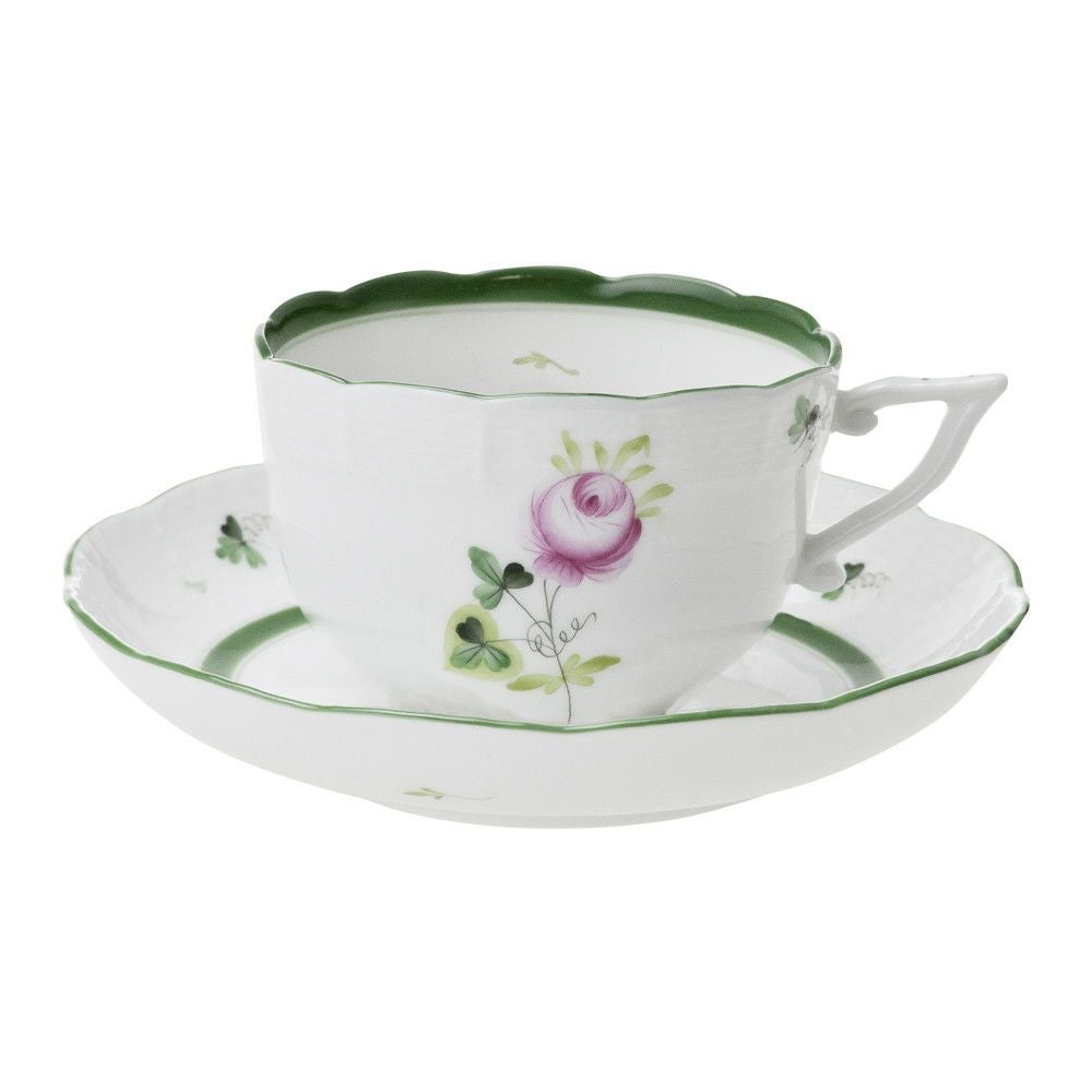 ヘレンド HEREND カップ&ソーサー ウィーンの薔薇 VIEILLE ROSE D