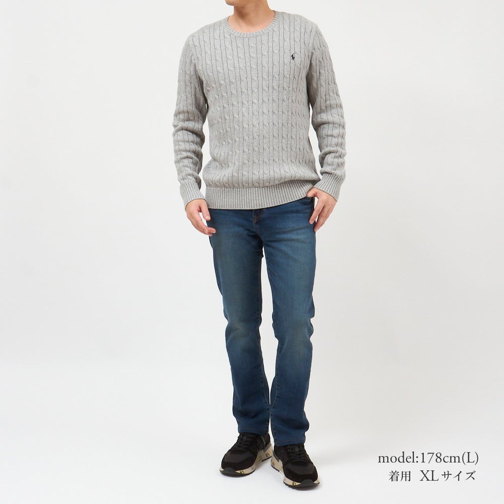 ポロラルフローレン ボーイズライン(メンズ) ケーブルニットセーター POLO RALPH LAUREN 702674