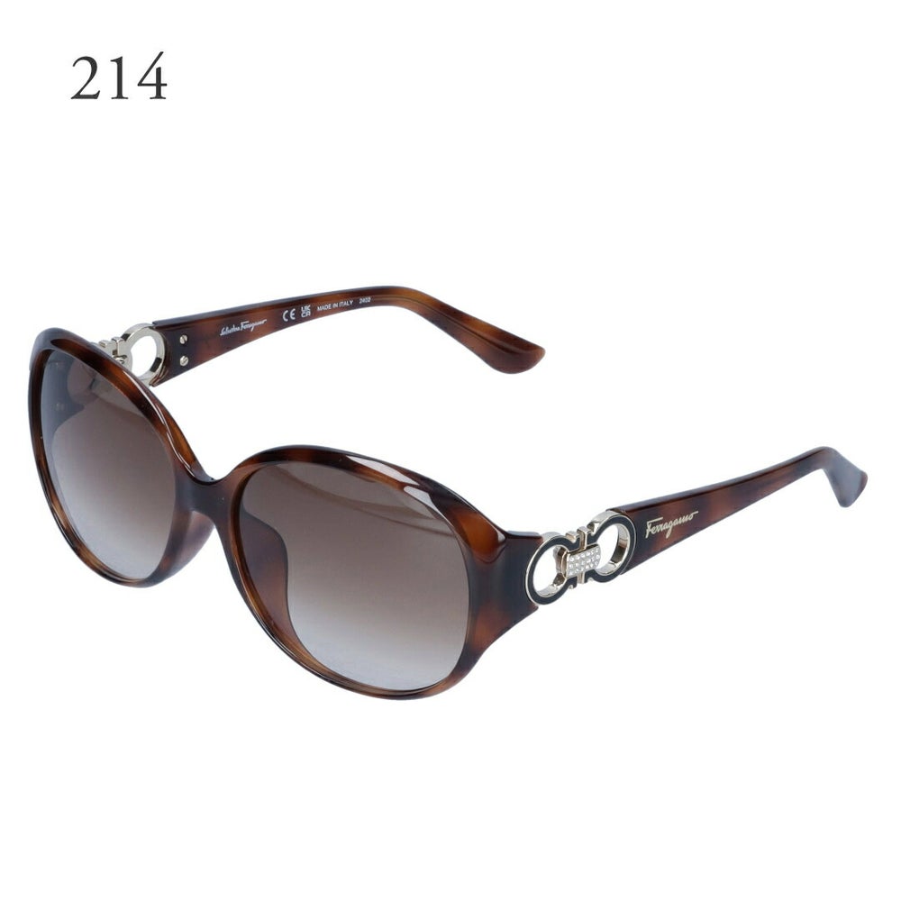 FERRAGAMO フェラガモ サングラス 896SRA 665 ブラウン系