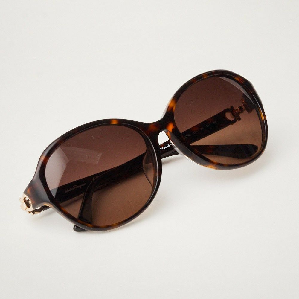 フェラガモ FERRAGAMO サングラス レディース メンズ 804SA ブラウン系(214/TORTOISE)