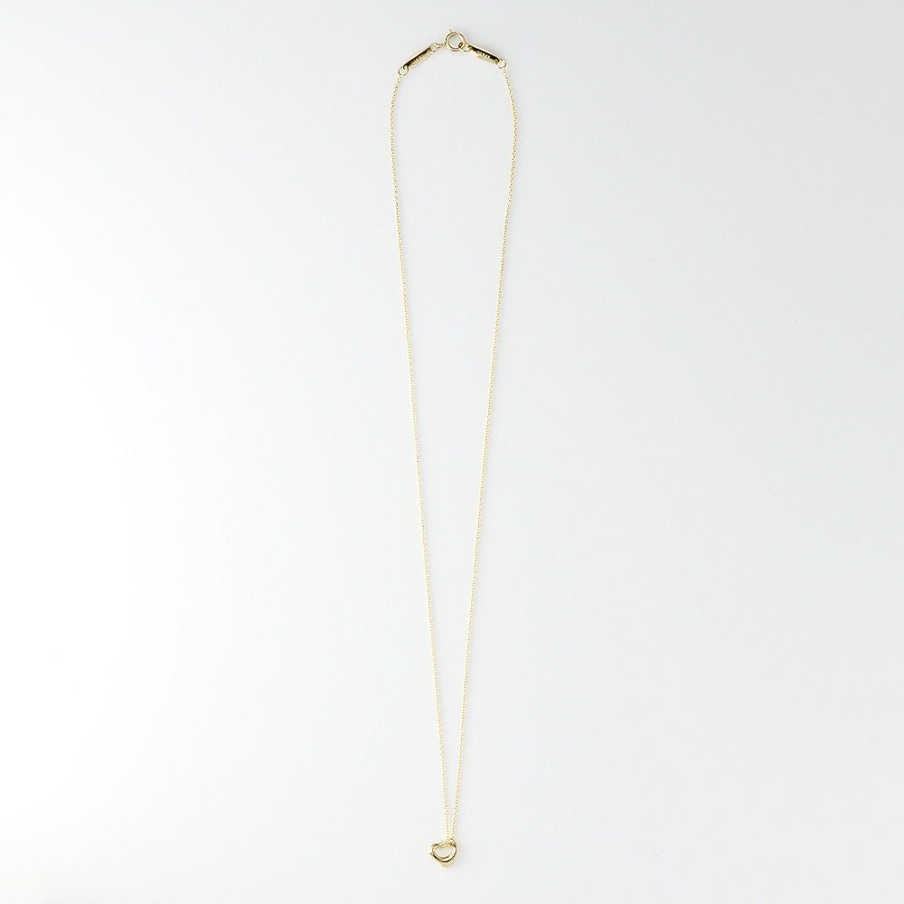 ティファニー TIFFANY ネックレス オープンハート ペンダント 60957401 イエローゴールド K18YG 7MM