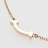 ティファニー TIFFANY ネックレス Tスマイル ミニ 62617748 ペンダント 18ct ローズゴールド