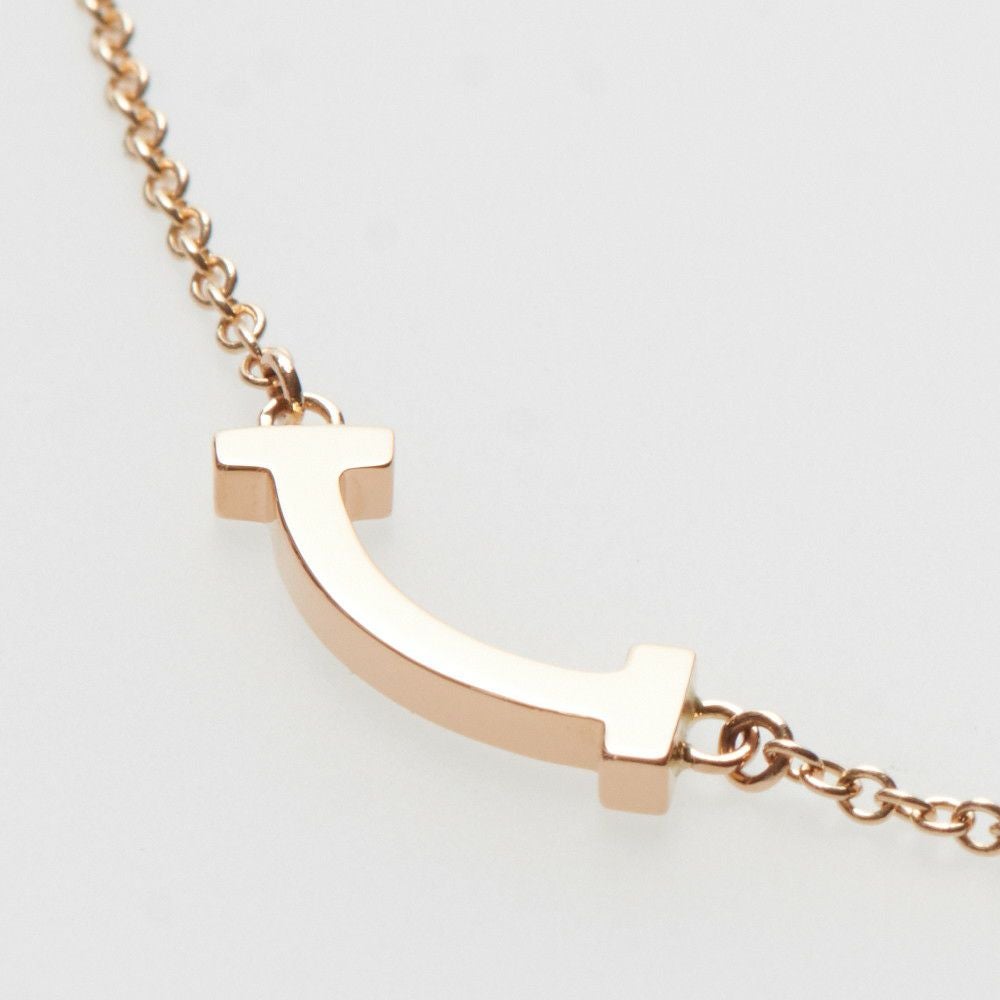 ティファニー TIFFANY ネックレス Tスマイル ミニ 62617748 ペンダント 18ct ローズゴールド