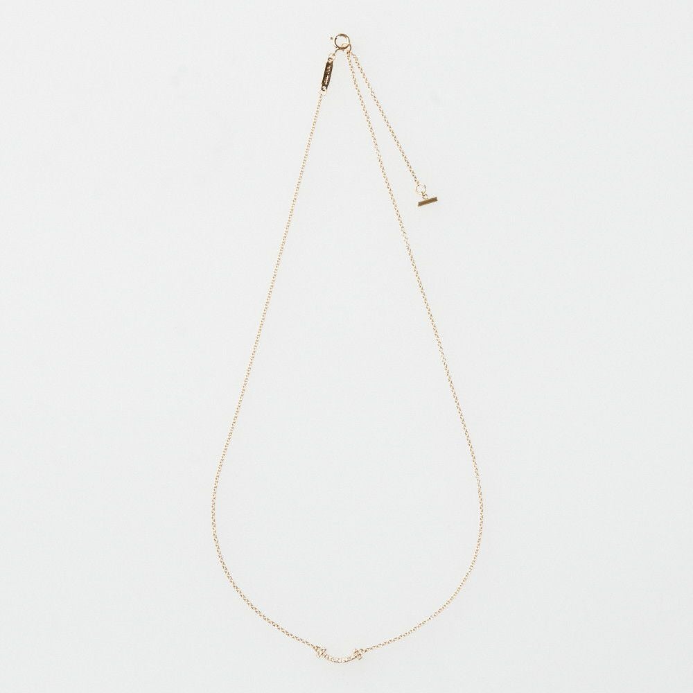 ティファニー TIFFANY ネックレス Tスマイル ミニ 62617691 ペンダント 18K ダイヤモンド 0.03ct ゴールド【お取り寄せ】