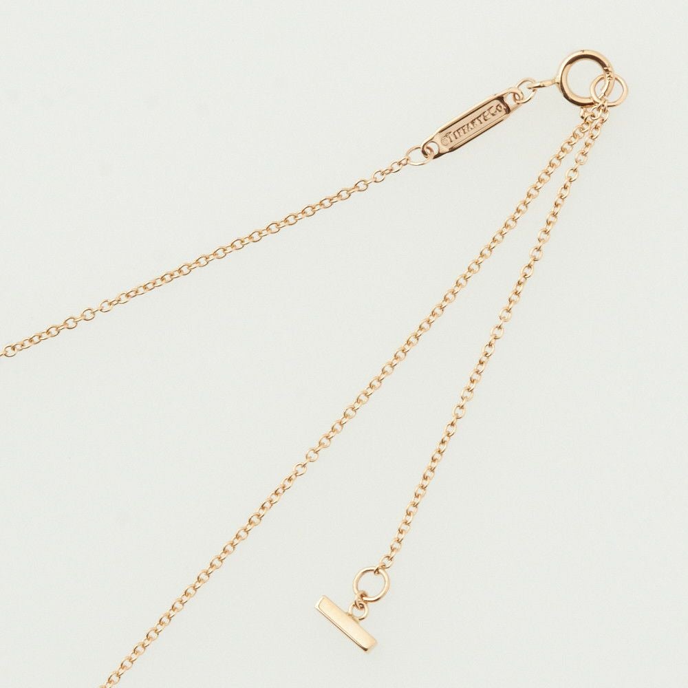 ティファニー TIFFANY ネックレス Tスマイル ミニ 62617780 ペンダント 18K ダイヤモンド 0.03ct ローズゴールド【お取り寄せ】