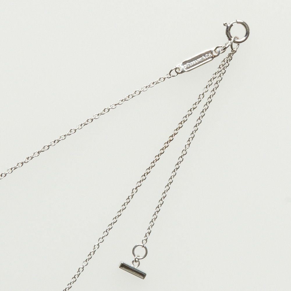 ティファニー TIFFANY ネックレス Tスマイル ミニ 62617802 ペンダント 18K ダイヤモンド 0.03ct ホワイトゴールド