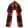 ジョシュアエリス JOSHUA ELLIS ストール 大判ストール PRIMARY BLACK WATCH STOLE カシミヤ 190×70cm