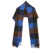 ジョシュアエリス JOSHUA ELLIS ストール 大判ストール PRIMARY BLACK WATCH STOLE カシミヤ 190×70cm