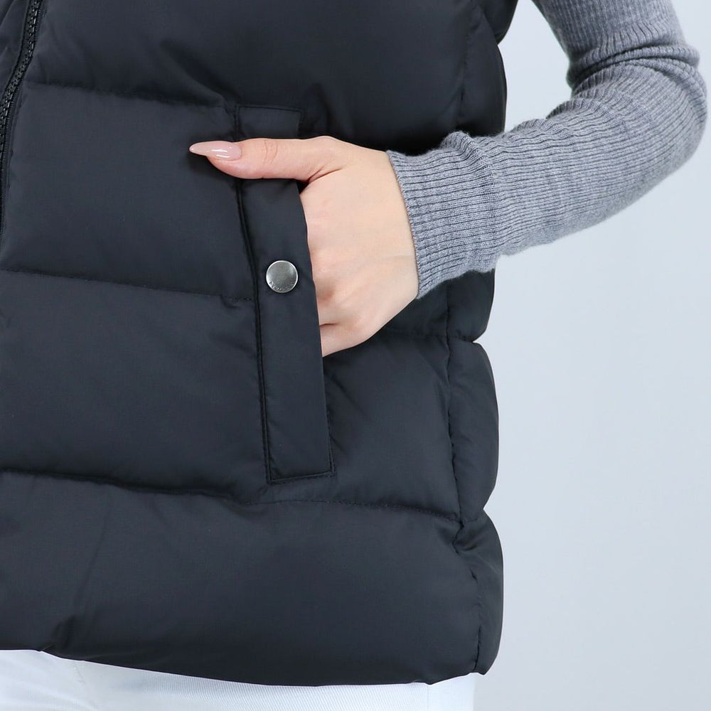 ピレネックス PYRENEX レディース ダウンベスト SPOUTNIC 2 VEST HWS004P 0009 BLACK