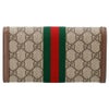グッチ 長財布 【OPHIDIA：オフィディア】 523153 96IWG ブラウン系(8745) GUCCI