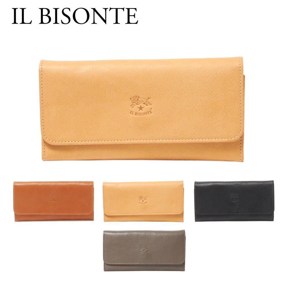 イルビゾンテ IL BISONTE 財布 長財布 SCW009 PV0005(C0775P) 選べるカラー