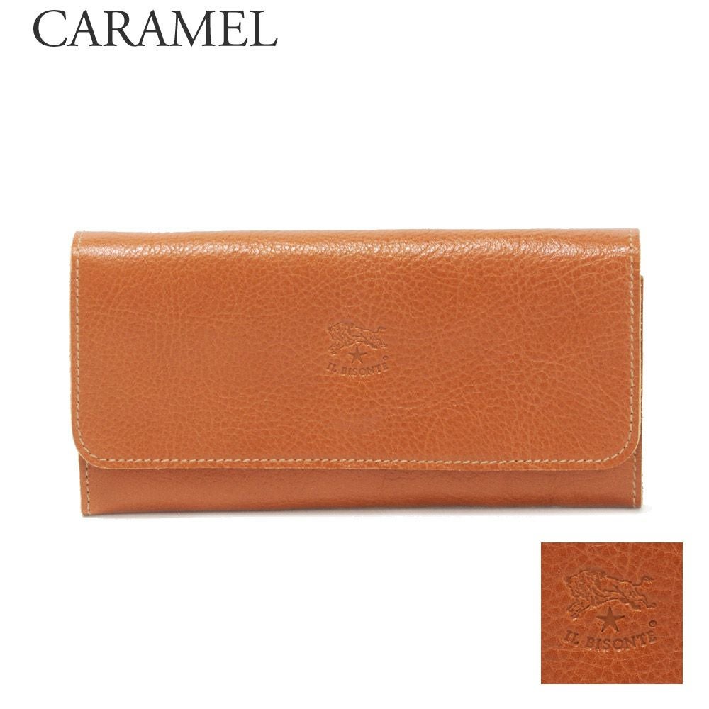 イルビゾンテ IL BISONTE 財布 長財布 SCW009 PV0005(C0775P) 選べるカラー