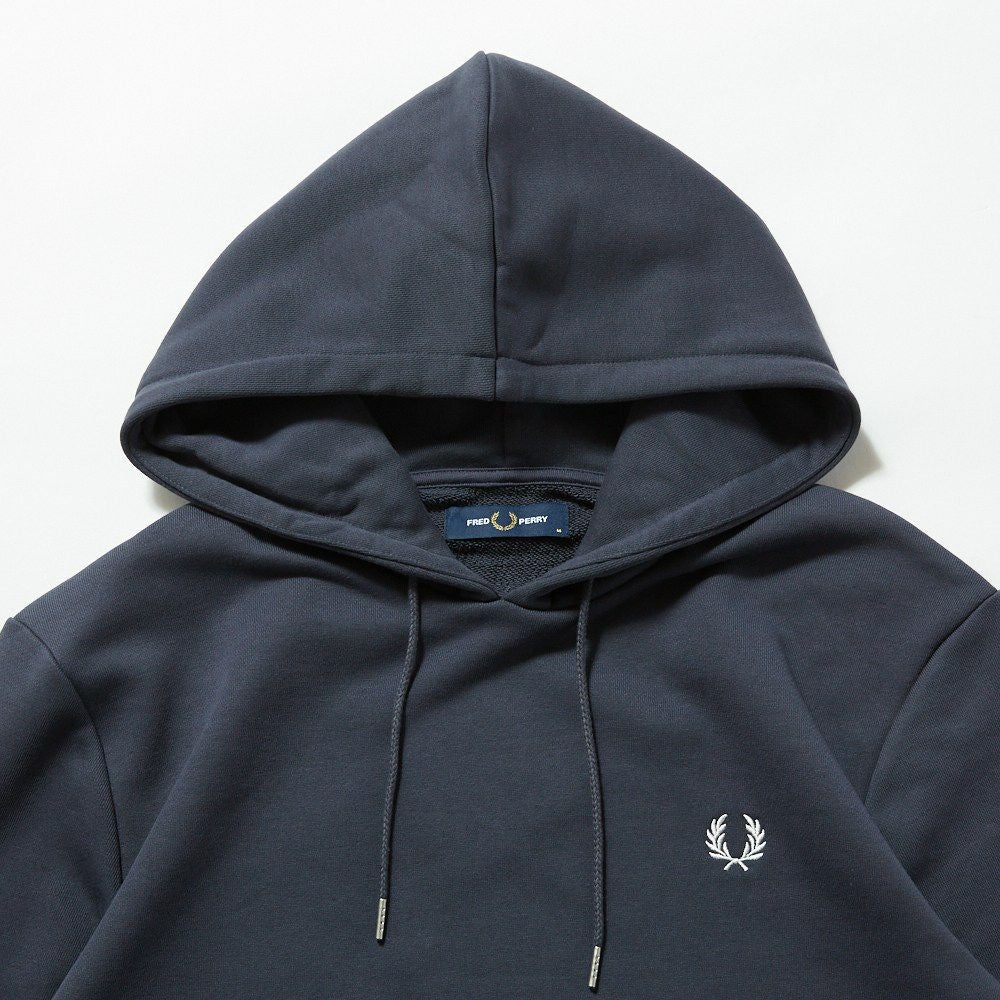 フレッドペリー ワンポイントロゴ パーカー Tipped Hooded Sweatshirt M2643 FRED PERRY