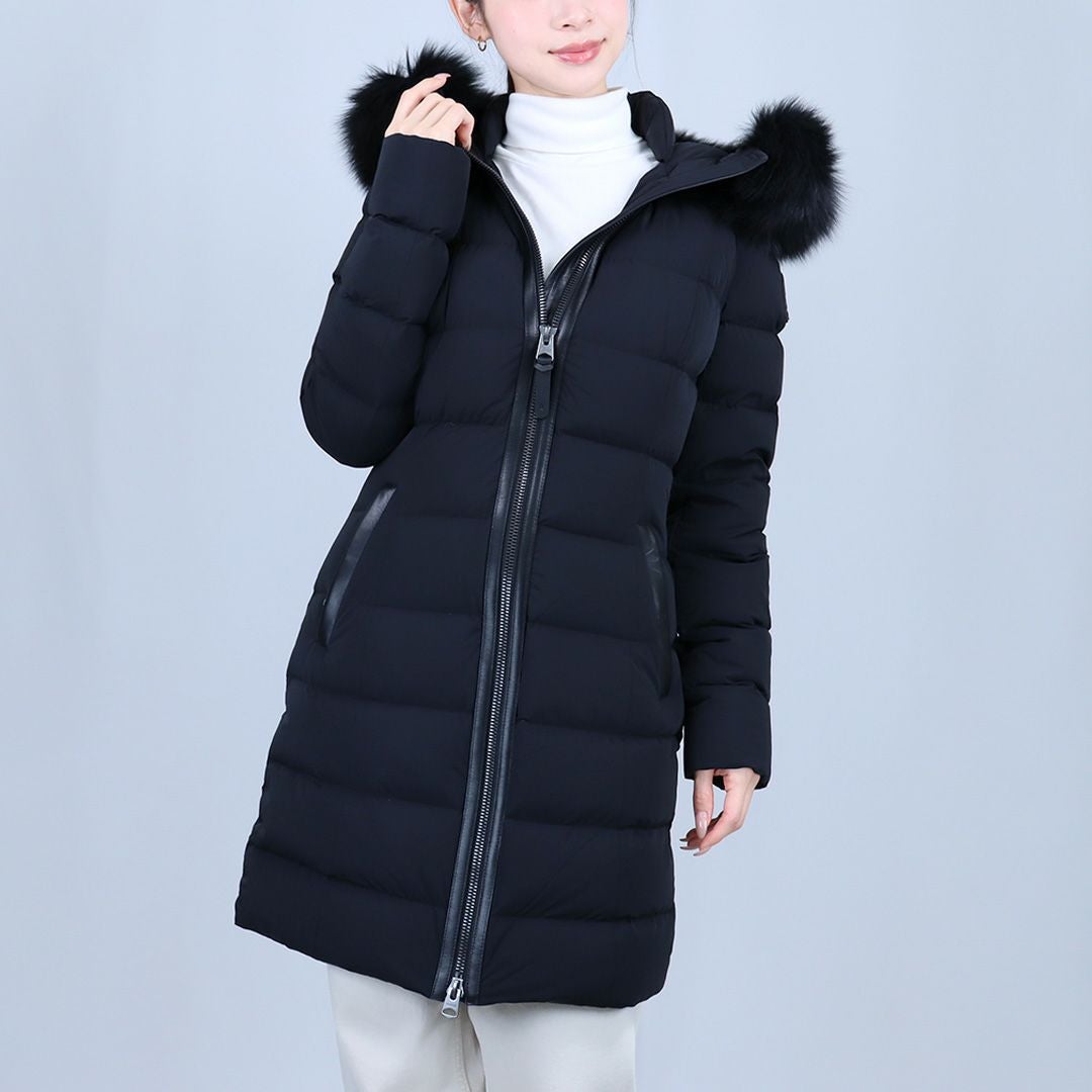 ミ*カ様 マッカージュ FARREN ダウンコート 黒 Lサイズ Mackage マッカージュ ダウンコート FARREN レディース farren-black