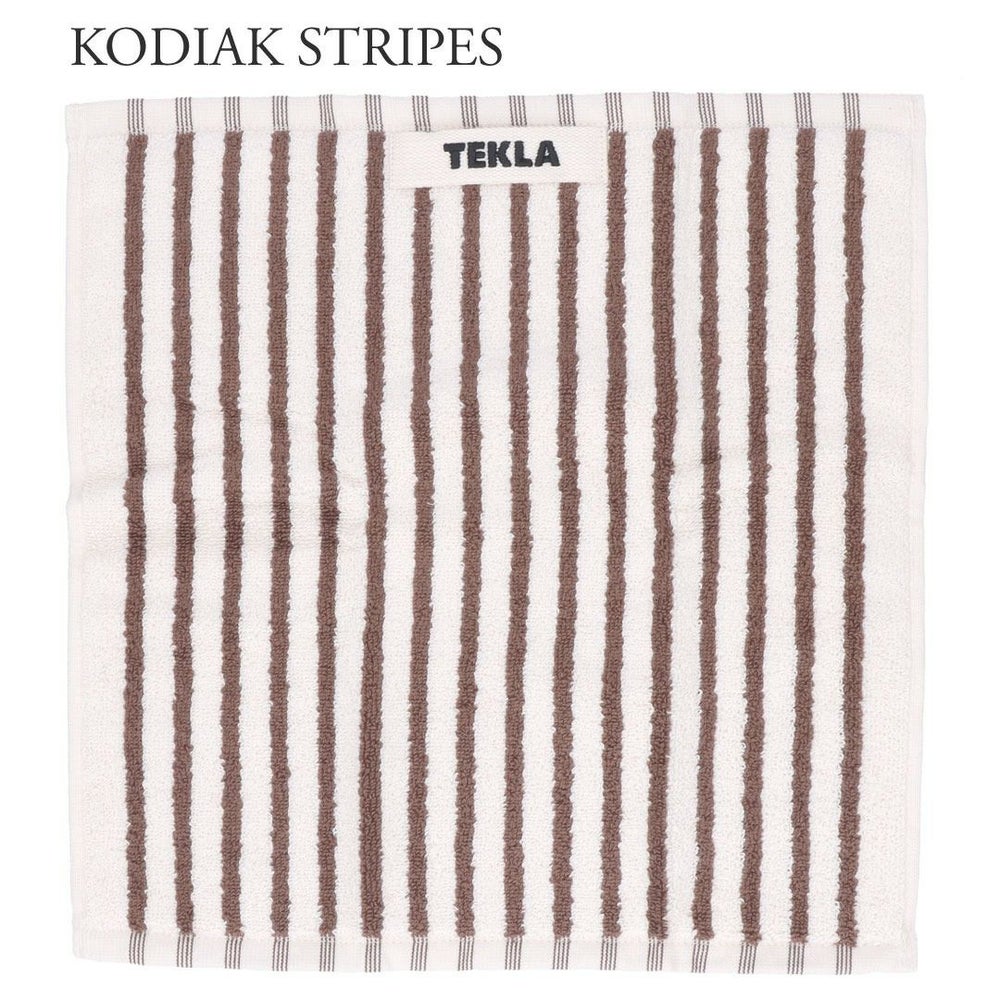 テクラ TEKLA タオル ハンドタオル ウォッシュクロス WASH CLOTH 無地/ストライプ 30cm×30cm