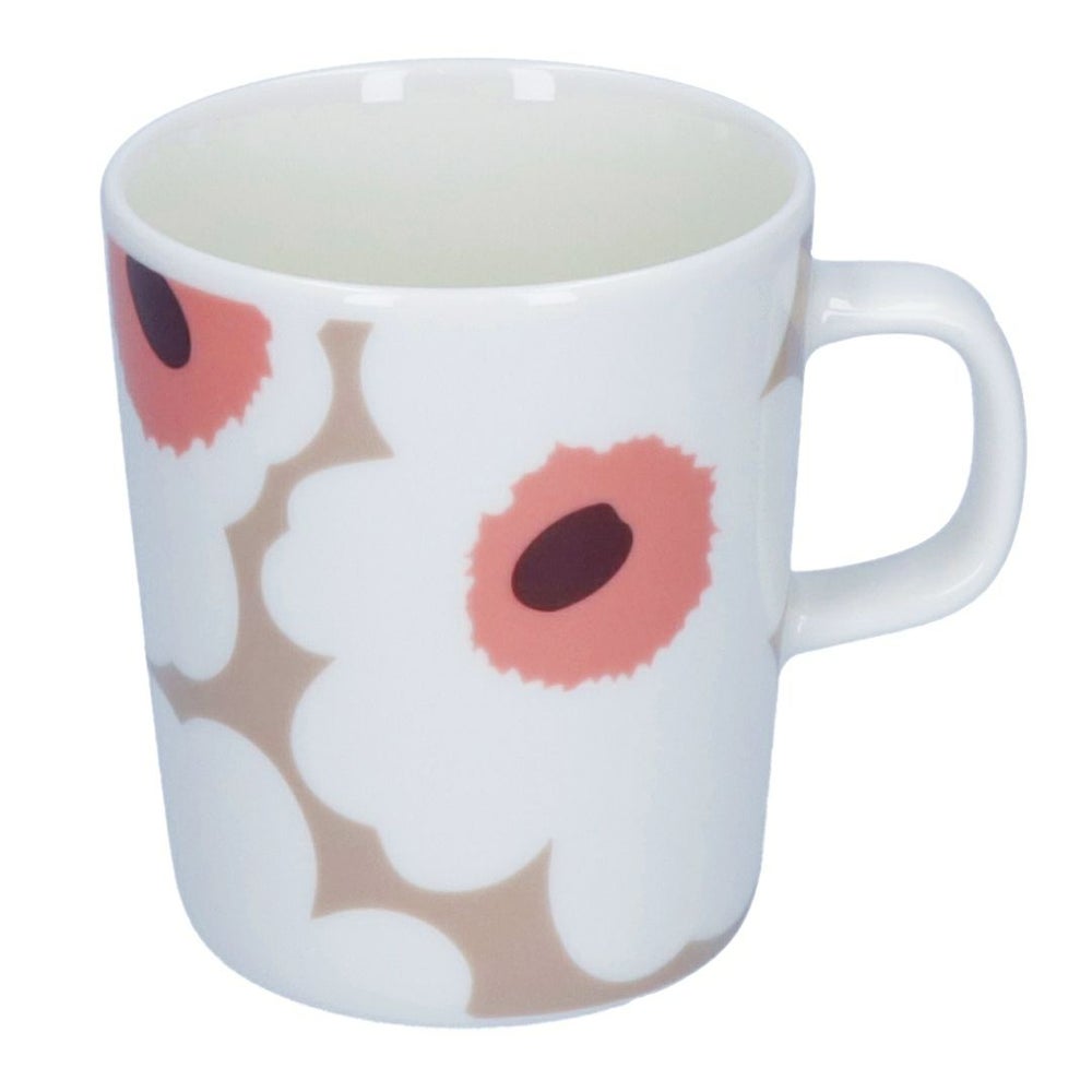マリメッコ MARIMEKKO マグカップ UNIKKO 71830 183 クレイ×ホワイト 250ｍl 【同梱不可】【ギフト不可】【RSL】