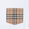 バーバリー BURBERRY レディース 半袖Tシャツ CARRICKCHK 8043386 ホワイト(A1464 WHITE)