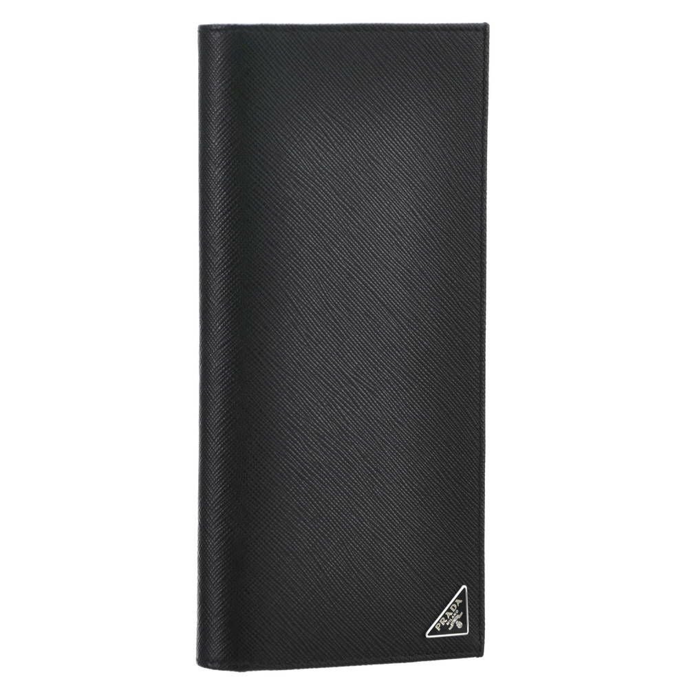 プラダ PRADA 財布 長財布 2MV836 QHH F0002 NERO 【SAFFIANO TRIANG】