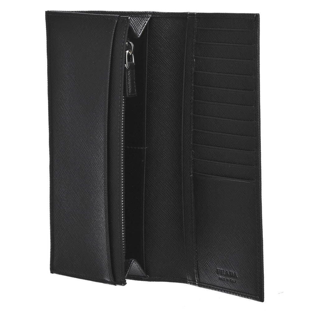 プラダ PRADA 財布 長財布 2MV836 QHH F0002 NERO 【SAFFIANO TRIANG】
