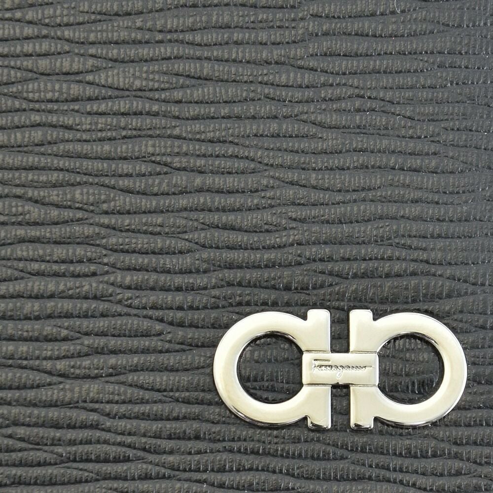 フェラガモ FERRAGAMO 長財布 【REVIVAL GANC】 66A069 0686018 ブラック（0397/NERO+RED）