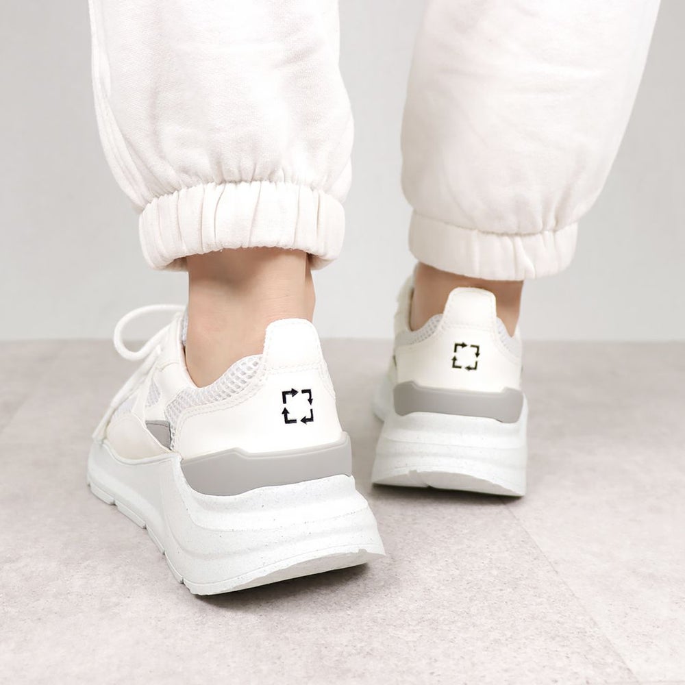 デイト D.A.T.E. レディースシューズ スニーカー FUGA ECO W381-FG-VG WH WHITE