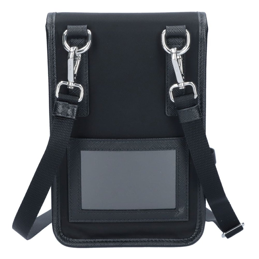 プラダ PRADA ショルダーバッグ ポシェット スマートフォンケース スマホケース Re-Nyon 2ZH109 2DMH ブラック(F0002 NERO)