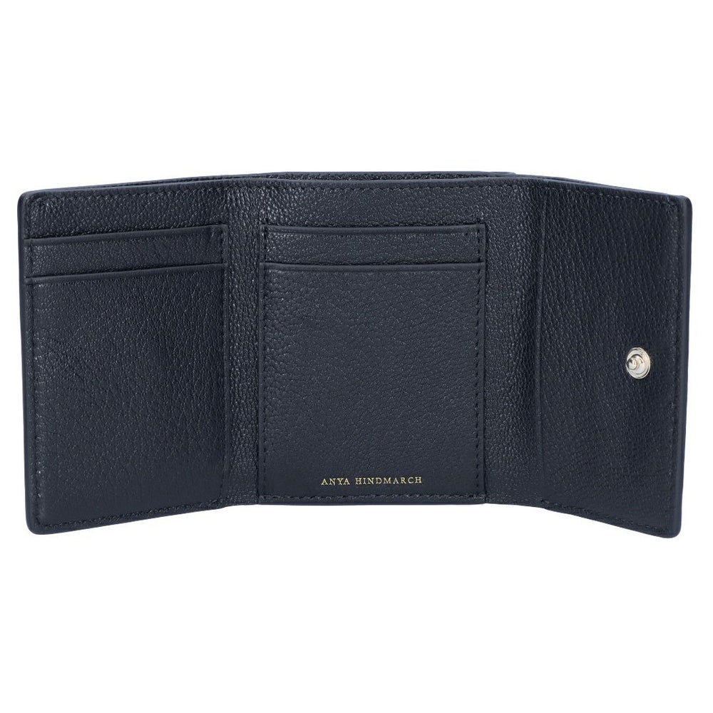 アニヤハインドマーチ ANYA HINDMARCH 折財布 【ZANY MINI】 142816 MARINE ネイビー(MARINE)