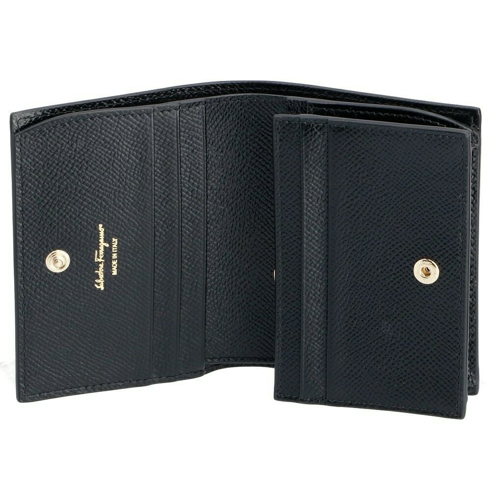 フェラガモ 折財布 【NEW VARA】 22D515 0725300 ブラック(0010 NERO) FERRAGAMO