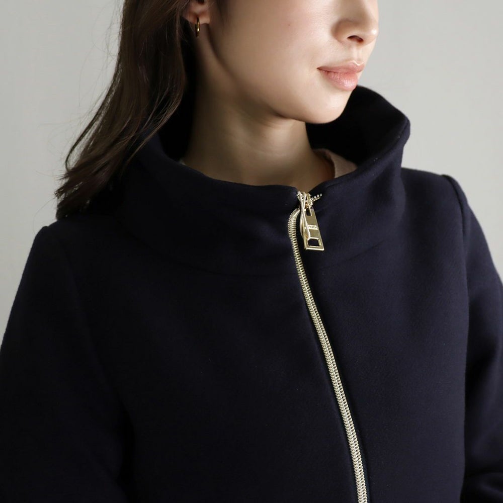 ヘルノ HERNO レディース ダウンコート ウール切替 PI001760D 39601 LANA マルチカラー