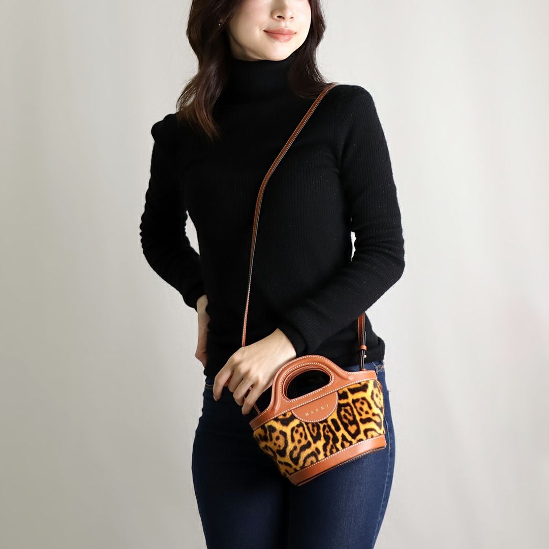 マルニ MARNI 2WAYバッグ かごバッグ TROPICALIA BASKET SMALL