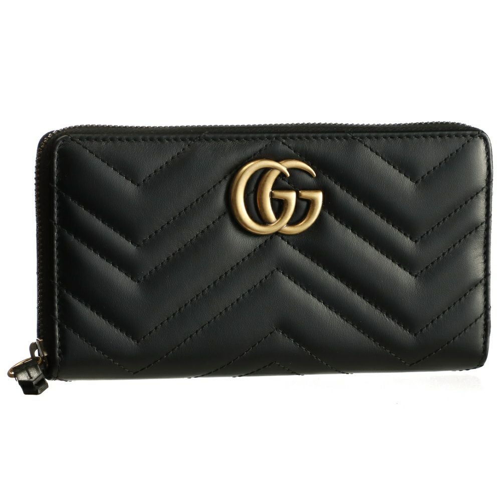 【定価90万】9/2.3.4限定　GUCCI サイドボード グッチ GUCCI 長財布 【GG MARMONT 2.0】 443123 DTD1T 1000 ブラック