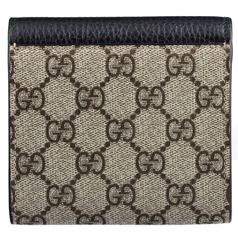 グッチ 折財布 【GGマーモント：GG MARMONT】 598587 17WAG ブラック(1283 NERO) GUCCI