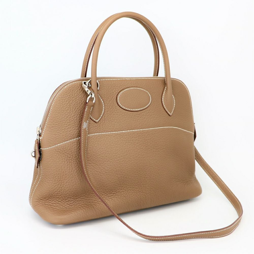 【リユース品】 エルメス HERMES バッグ ショルダーバッグ ボリード31 73419 エトープ/シルバー金具 【お取り寄せ】