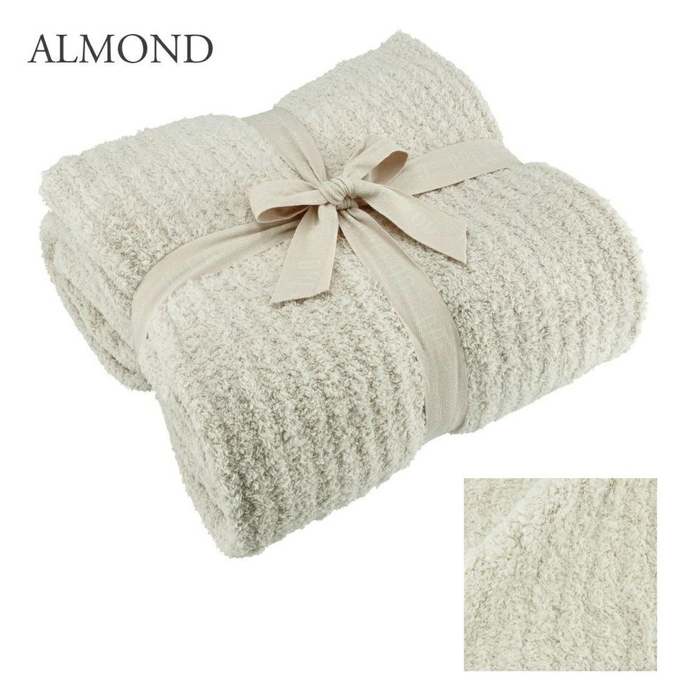 ベアフットドリームス BAREFOOT DREAMS ブランケット リブ ブランケット COZYCHIC THROW/COZYCHIC RIBBED THROW B503/B542 180×134(cm)